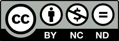Licence : Attribution, NonCommercial, NoDerivatives