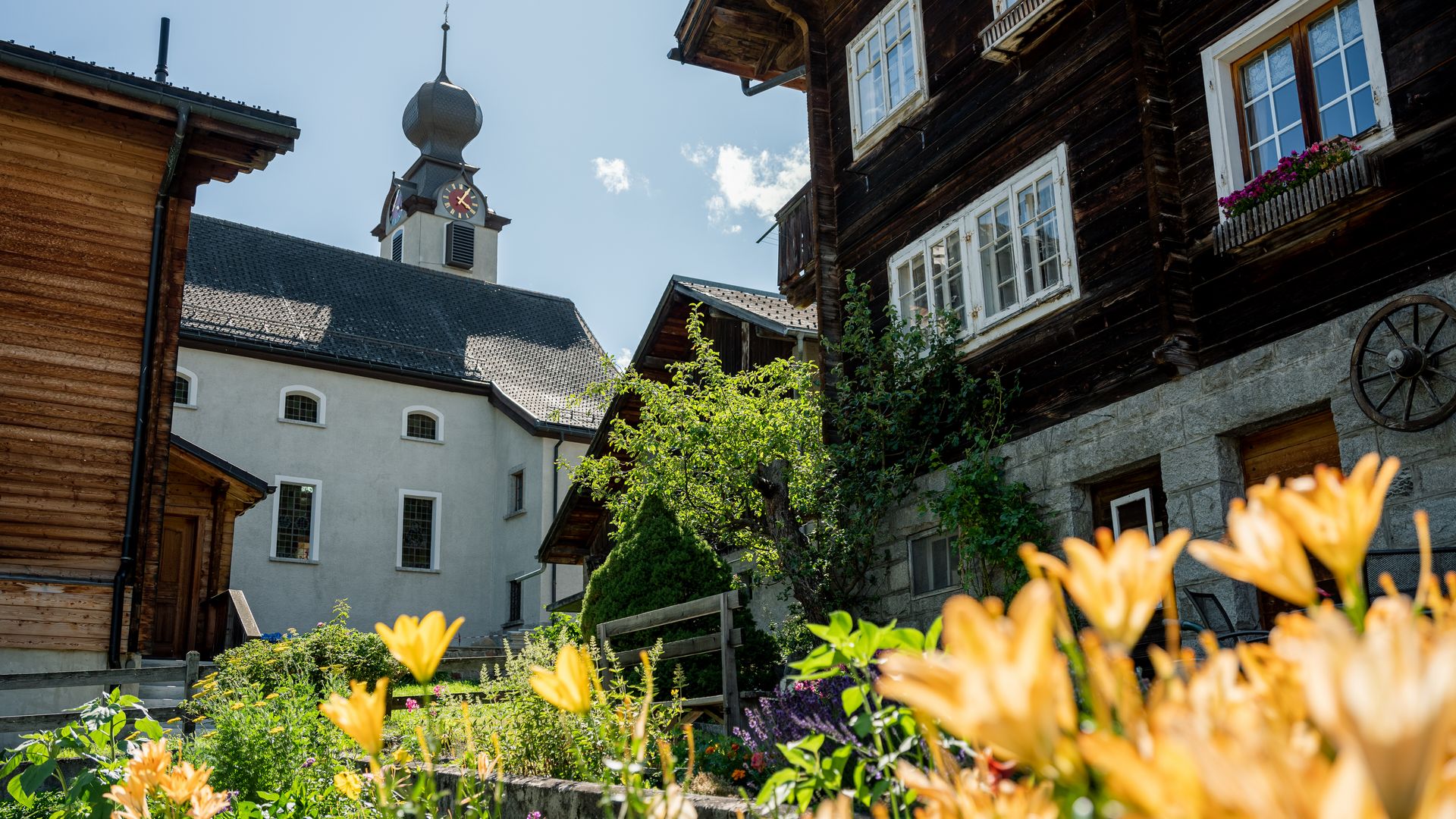 Blitzingen im Sommer