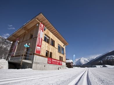 Nordisches Zentrum sports complex in Ulrichen